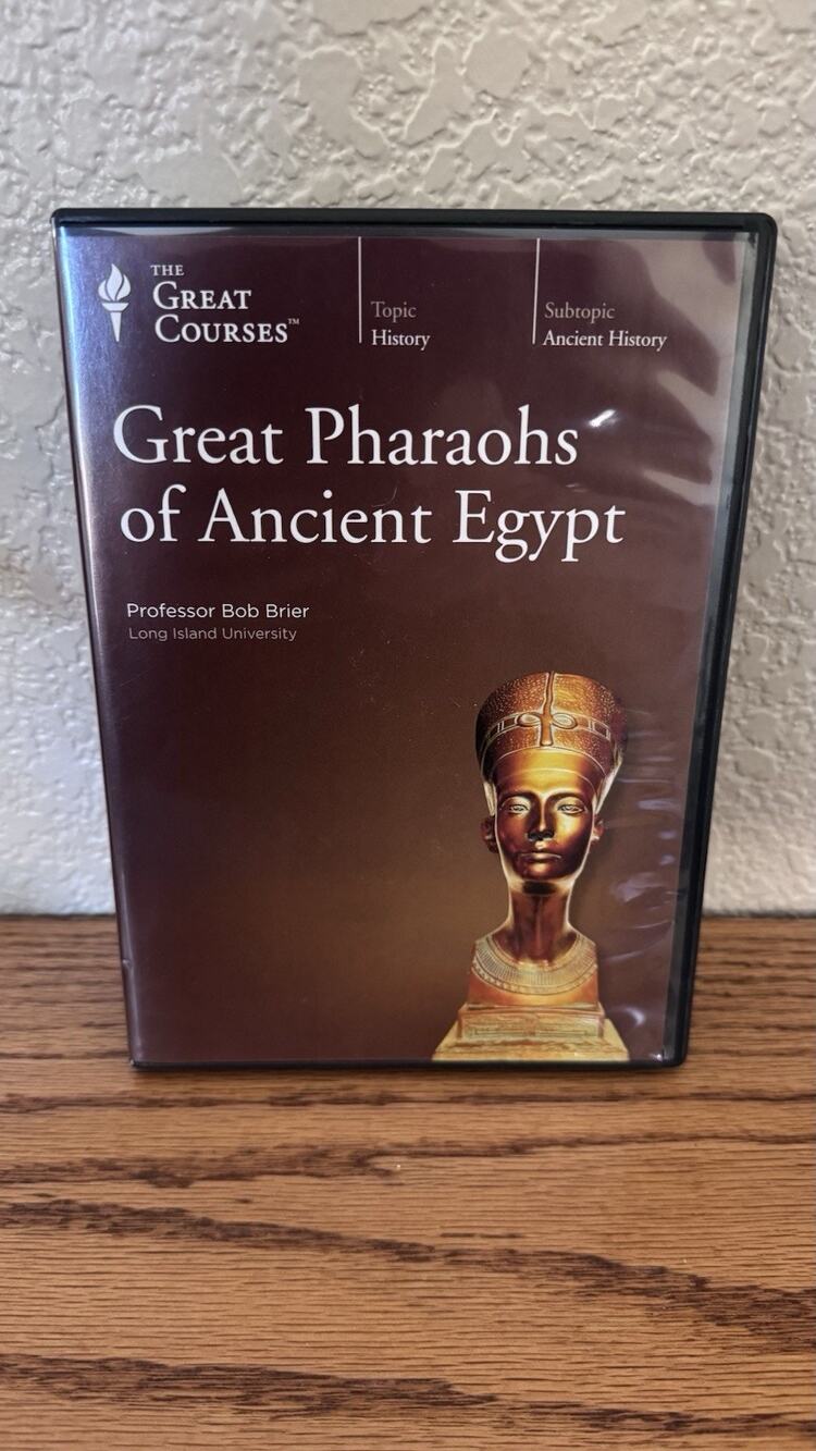 Great Pharaohs of Ancient Egypt by Bob Brier (Dvd Only) The Great Courses